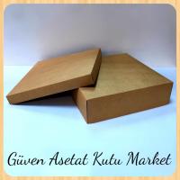 35x35x10 Kraft Komple Karton Kutu