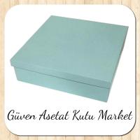 35x35x10 Mavi Komple Karton Kutu