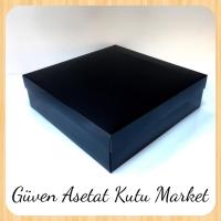 35x35x10 Siyah Komple Karton Kutu
