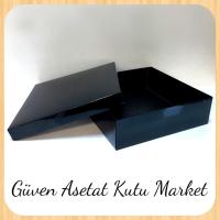 35x35x10 Siyah Komple Karton Kutu