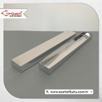 3x20x1.5 Gümüş Metalize Komple Karton Kutu