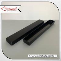 3x20x1.5 Siyah Komple Karton Kutu
