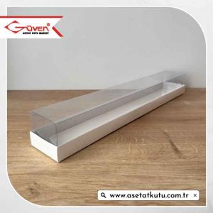 40x6x5 Beyaz Gül Kutusu