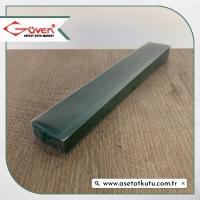 4x24x2 Altı Yeşil Karton Üstü Asetat Kutu