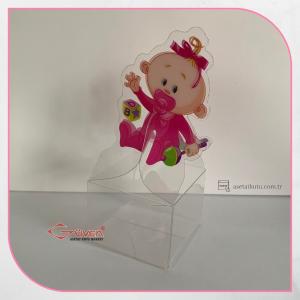 5.5x5.5x4 Kız Bebek Kutusu