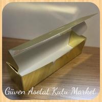 5x20x5 Gold Pencereli Karton Kutu