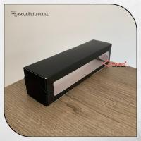 5x20x5 Siyah Pencereli Karton Kutu