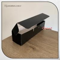 5x20x5 Siyah Pencereli Karton Kutu