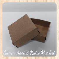 5x5x2.2 Kraft Komple Karton Kutu