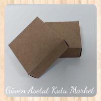 5x5x2.2 Kraft Komple Karton Kutu