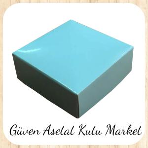 5x5x2.2 Mavi Komple Karton Kutu