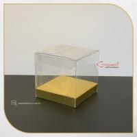 5x5x5 Gold İç Yükselticili Otomatik Asetat Kutu