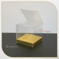 5x5x5 Gold İç Yükselticili Otomatik Asetat Kutu