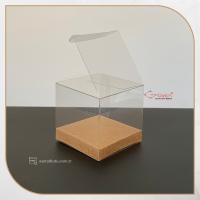 5x5x5 Kraft İç Yükselticili Otomatik Asetat Kutu