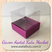 5x5x5 Mor Karton Kutu