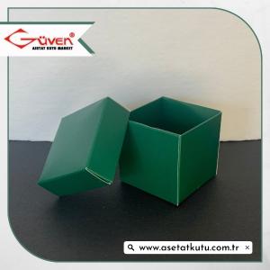 5x5x5 Yeşil Komple Karton Kutu