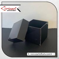 5x5x5 Siyah Komple Karton Kutu