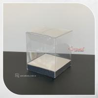 5x5x6 Gümüş İç Yükselticili Otomatik Asetat Kutu