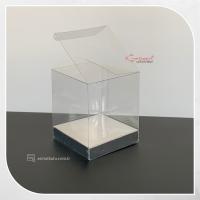 5x5x6 Gümüş İç Yükselticili Otomatik Asetat Kutu