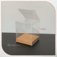 5x5x6 Kraft İç Yükselticili Otomatik Asetat Kutu
