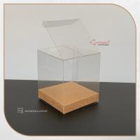 5x5x6 Kraft İç Yükselticili Otomatik Asetat Kutu