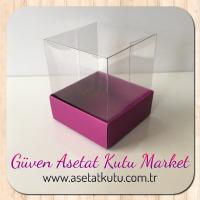 5x5x6 Mor Zemin Karton Kutu