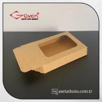 5x6.2x1 Pencereli Kraft Sabun Kutusu