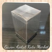 6x6x10 Altı Siyah İç Yükseltici Karton Üstü Otomatik Kutu