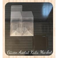 6x6x10 Altı Siyah İç Yükseltici Karton Üstü Otomatik Kutu