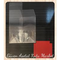 6x6x14 Altı Bordo İç Yükseltici Karton Üstü Otomatik Kutu