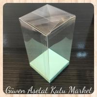 6x6x14 Altı Su Yeşili İç Yükseltici Karton Üstü Otomatik Kutu