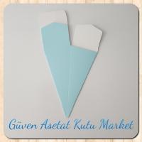 6x6x15.5 Mavi Külah