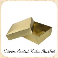 6x6x2.5 Gold Komple Karton Kutu