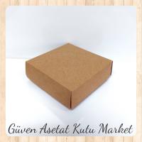 6x6x2.5 Kraft Komple Karton Kutu