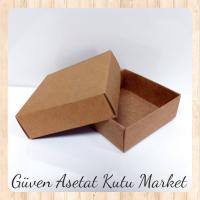 6x6x2.5 Kraft Komple Karton Kutu