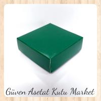 6x6x2.5 Yeşil Komple Karton Kutu
