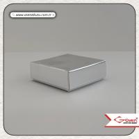 6x6x2.5 Gümüş Komple Karton Kutu