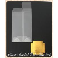 6x6x21 Gold İç Yükselticili Otomatik Asetat Kutu