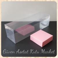 6x6x21 Pembe Karton Kutu