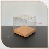 6x6x6 Kraft İç Yükselticili Otomatik Asetat Kutu