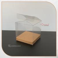 6x6x6 Kraft İç Yükselticili Otomatik Asetat Kutu