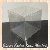 6x6x6 Ölçülü Komple Asetat Kutu