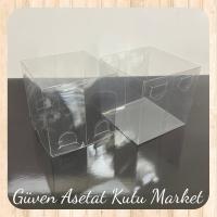 6x6x6 Ölçülü Komple Asetat Kutu
