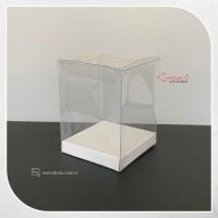 6x6x8 Beyaz İç Yükselticili Otomatik Asetat Kutu