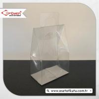 7.5x10.5x4.5 Asetat Çerez Kutusu