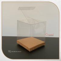 7x7x10 Kraft İç Yükselticili Otomatik Asetat Kutu
