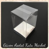 7x7x12 Altı Gümüş İç Yükseltici Karton Üstü Otomatik Kutu