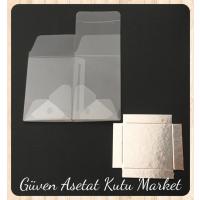 7x7x12 Altı Gümüş İç Yükseltici Karton Üstü Otomatik Kutu