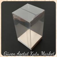 7x7x14 Altı Beyaz İç Yükseltici Karton Üstü Otomatik Kutu