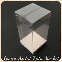 7x7x14 Altı Beyaz İç Yükseltici Karton Üstü Otomatik Kutu